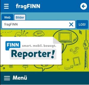 Screenshot FragFinn APP