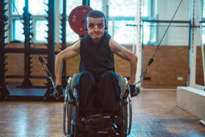 Mohammad Abo Shukur Diversität Rollstuhlfahrer