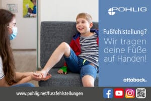 Firma Pohlig Fussfehlstellungen behinderter Kinder