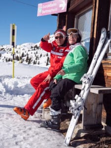 Skifahren im Alter mit und ohne Behinderung