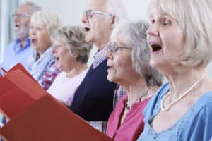 Generation Plus beim Singen gegen Alzheimer